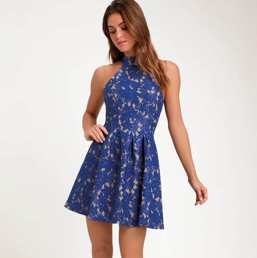 Lulu's blue dress